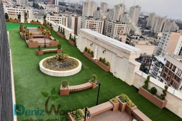 پروژه روف گاردن سعادت آباد