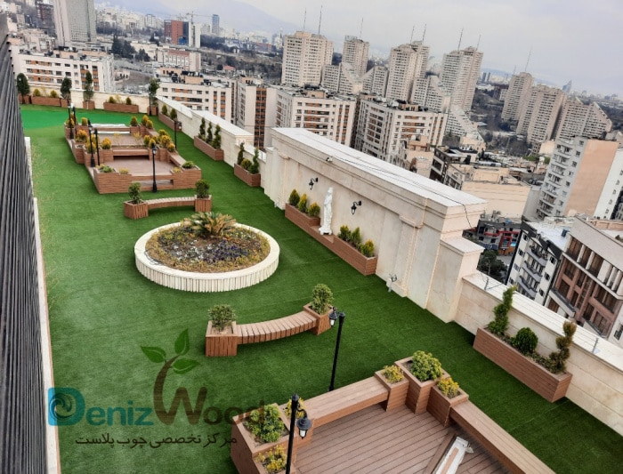 پروژه روف گاردن سعادت آباد