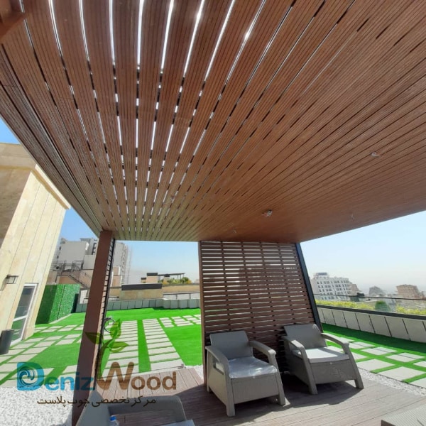 سقف کاذب چوب پلاست