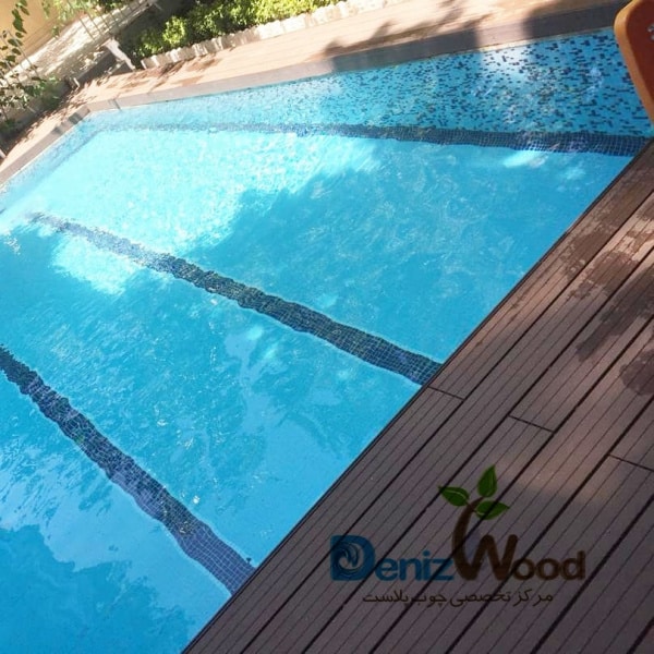 چوب پلاست دور استخر
