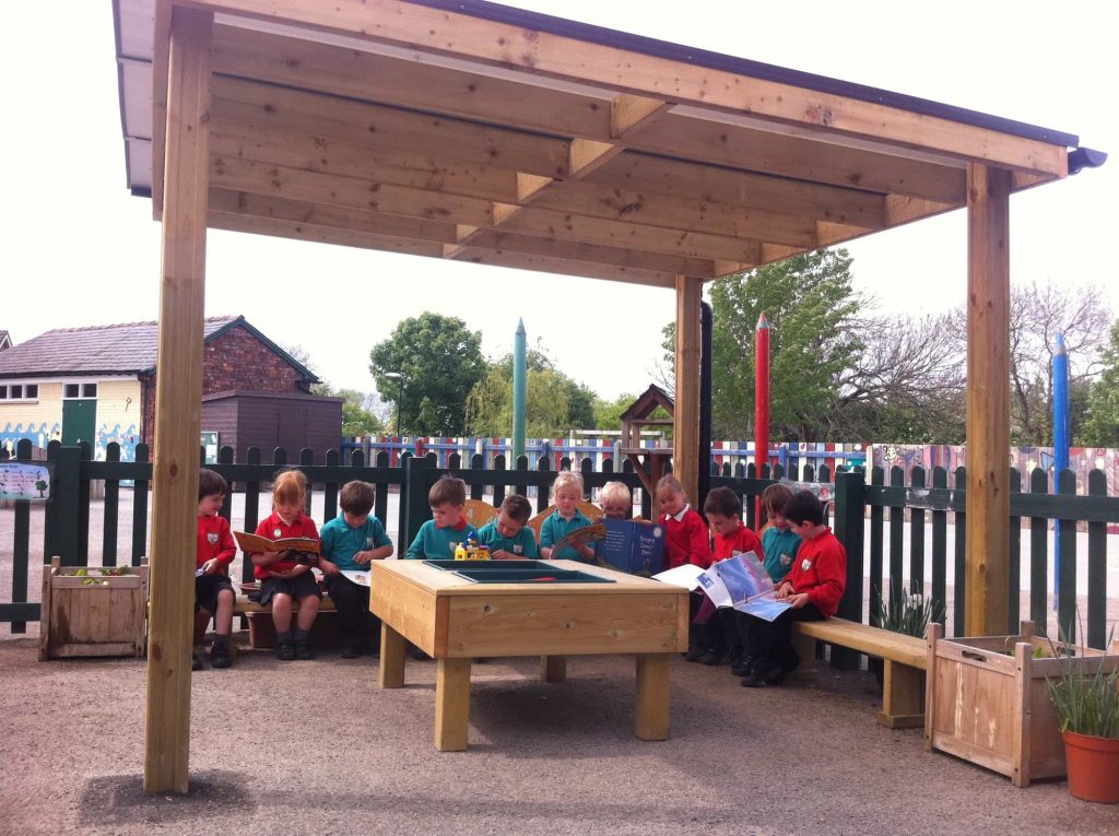 سایبان ، چوبی