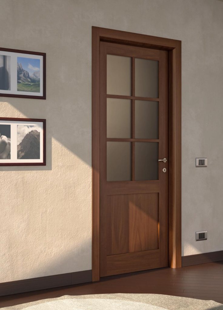 درب چوب پلاست