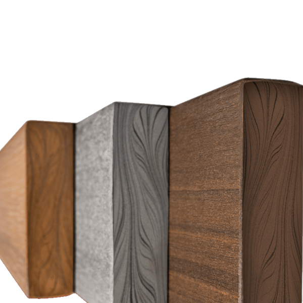 رنگ ، چوب پلاست