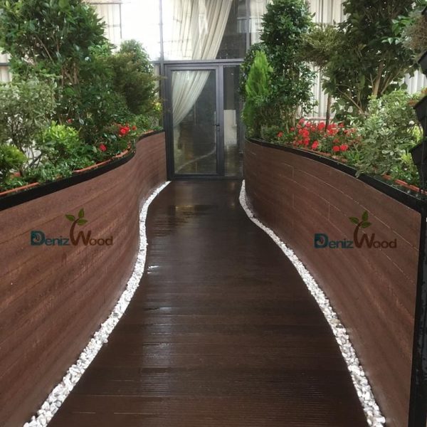 رنگ پذیری ، چوب پلاست