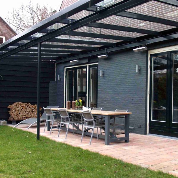 اجرای پوشش سقف حیاط خلوت